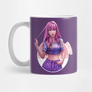 purple dress Mug